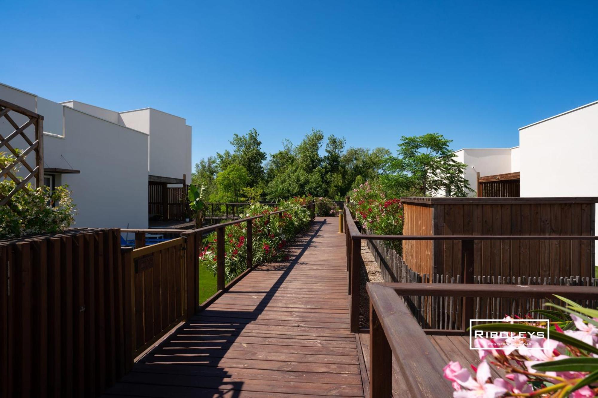 Superbe T3 Climatise Avec Wifi A 400M De La Plage Vias Exterior foto